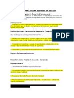 Pasos para Crear Empresa en Bolivia