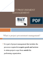 Project Procurement Management