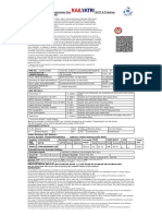 Electronic Reservation Slip IRCTC E-Ticketing Service (Agent)