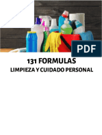 131 Formulas de Limpieza y Cuidado Personal