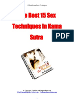 15 Best KamaSutra Techniques