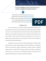 Efectos Comerciales Empresas Multinacionales