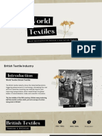 World Textiles British Textiles