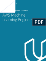 AWS Machine Learning Engineer: Nanodegree Program Syllabus