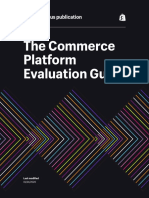 The Commerce Platform Evaluation Guide: A Shopify Plus Publication