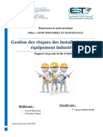 Gestion Des Risques Des Installations Et Des Équipements Industriels