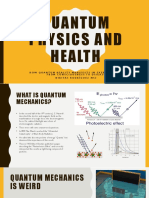 Quantum Physics and Health (Psychiatry)