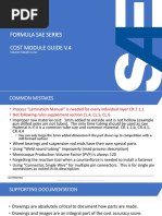 Formula Sae Series Cost Module Guide V.4