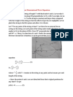 Wave Equation