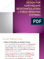 Chapter 5 Design For Earthquake Resistance Ductility of RC Joints