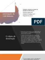 Problemas Éticos Na Interrupção Da Vida Humana - Filosofia A