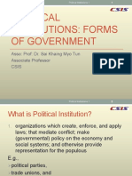 Political Institutions