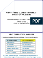 Chap 5 Finite Elements For Heat Transfer Problems: Finite Element Analysis and Design Nam-Ho Kim Audio by Raphael Haftka