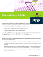 Business Trusts in India