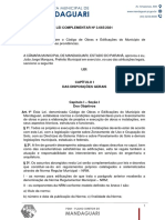 3665-2021 Codigo de Obras e Edificacoes PDF