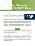 USF EAD U2 História Da Alimentação