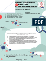 Problema 4.40 Balance de La Materia