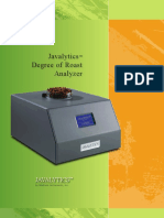 Javalytics Degree of Roast Analyzer