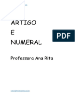 Artigo e Numeral