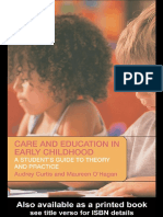 (Audrey Curtis) Care and Education in Early Childh