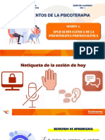 S4-Aplicacion Clinica de La Psicoterapia Psicoanalitica