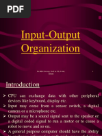 Input-Output Organization: 1 DR - HSN Swamy, Dos in CS, Uom, MGM