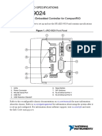 NI cRIO-9024: User Manual and Specifications