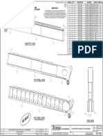 4100A Dipper Handle Leg Assembly