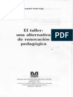 Ander-Egg, E. (1999) - El Taller Una Alternativa de Renovación Pedagógica.