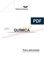 Prova UFRGS 2005 Química