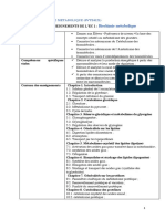 COURS DE BIOCHIMIE METABOLIQUE (Partie A) - 1