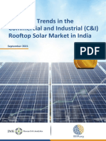 Financing Trends in The Rooftop Solar Consumer and Industrial Segment in India September 2021