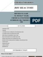 Advanced Reactor Design: Slurry Reactors