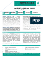 Petronas Grease Lix Ep 2/380 and Lix Mep: Advanced Industrial Lithium Complex and Heavy Duty Greases