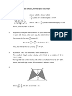 2018 NMOS Special Round Solutions