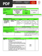 1° - SESIÓN DE APRENDIZAJE - 1 DPCC