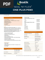 Bostik Seal N Flex One Plus TDS 05102021