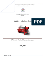 Module Machines Electriques Speciales 2019-2020