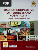 Macroperspective of Tourism and Hospitality by Cruz 2018