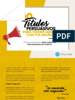 Ebook 100 Titulos Persuasivos para Vender Más