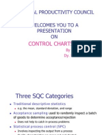 Which Control Charts To Use Where