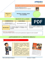 Iii Experiencia de Aprendizaje - Act 3 - 5° Grado - Sem 3