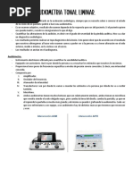 Audiometría Tonal Liminar