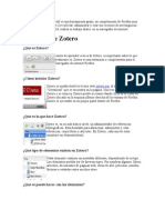 Manual Zotero