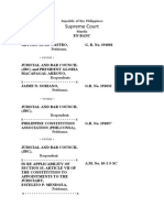 Judicial Cases - de Castro Vs JBC - Re Midnight Appointment in Judiciary