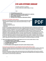 Rheumatic and Systemic Disease