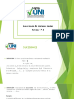 Álgebra CepreUni - Sesión 17.1 (Sucesiones de Números Reales - 1ra Parte)