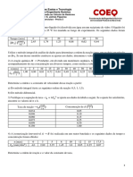 Lista de Exercicios Prova III