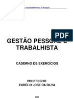 Apostila Gestão Trabalhista Exercicios