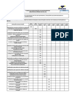 Plano de Manuntenção Trator de Esteira d51